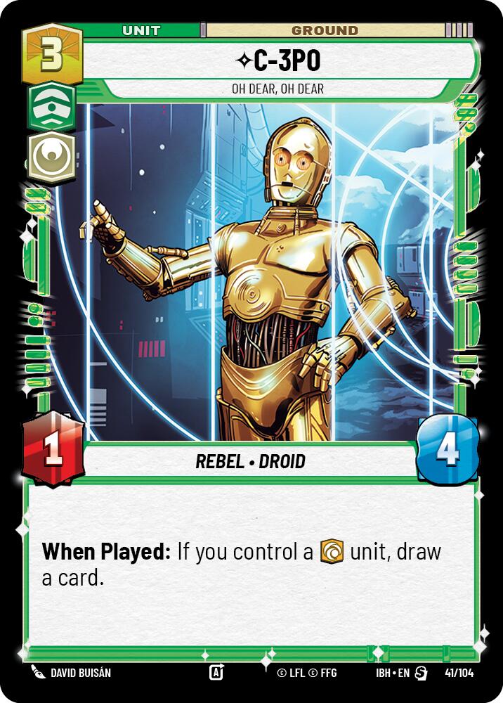 C-3PO (41/104) - Oh Dear, Oh Dear (41/104) [Intro Battle: Hoth]