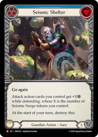 Seismic Shelter [MPG023] (Mastery Pack Guardian)  Rainbow Foil