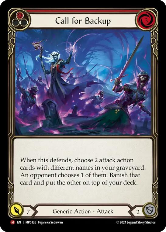 Call for Backup [MPG126] (Mastery Pack Guardian)