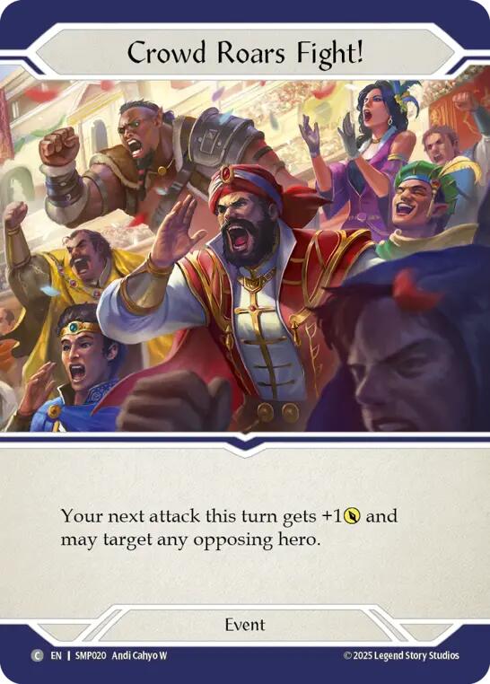 Crowd Roars Fight! [SMP020] (Smash Palace)