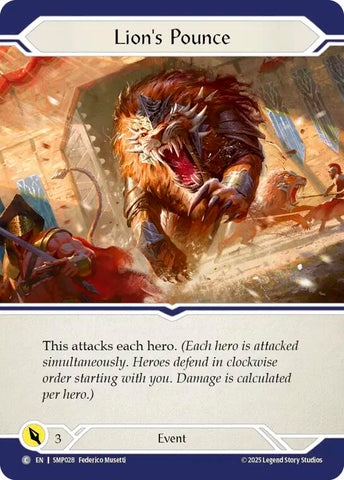 Lion's Pounce [SMP028] (Smash Palace)