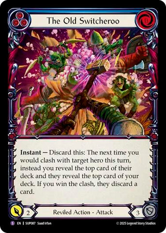 The Old Switcheroo [SUP087] (Super Slam)  Rainbow Foil