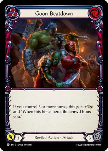 Goon Beatdown [SUP105] (Super Slam)  Rainbow Foil