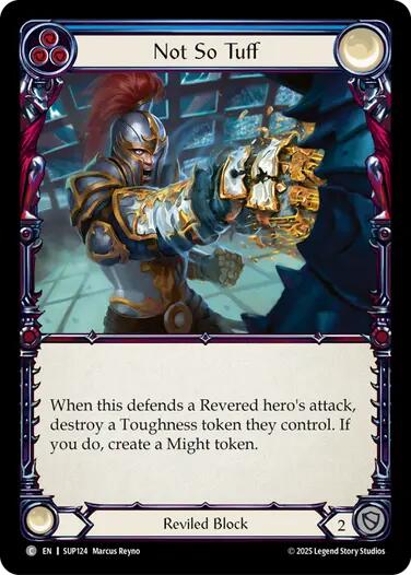 Not So Tuff [SUP124] (Super Slam)  Rainbow Foil