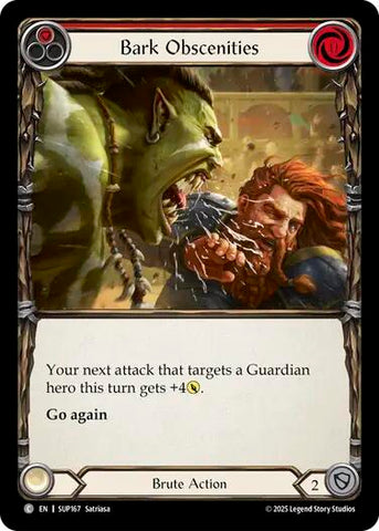 Bark Obscenities [SUP167] (Super Slam)  Rainbow Foil