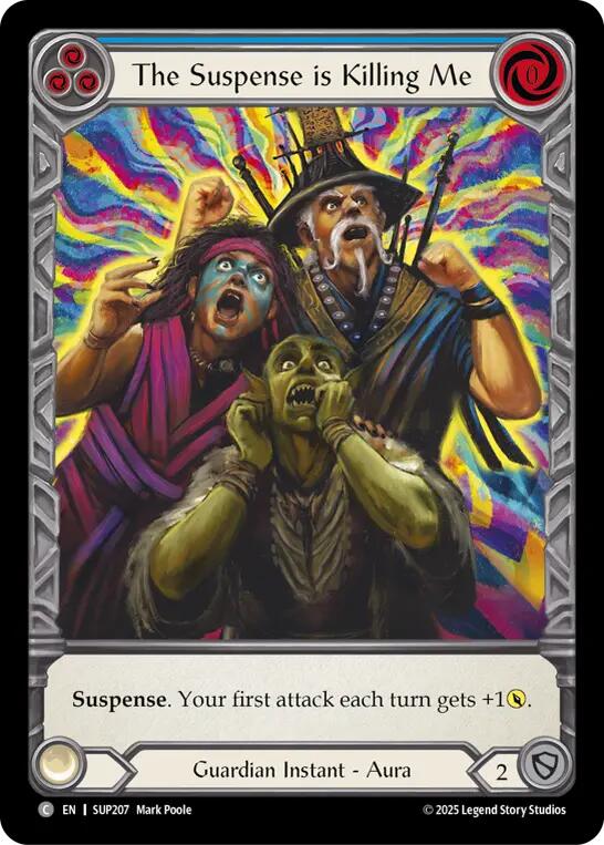 The Suspense is Killing Me (Extended Art) [SUP207] (Super Slam)  Cold Foil