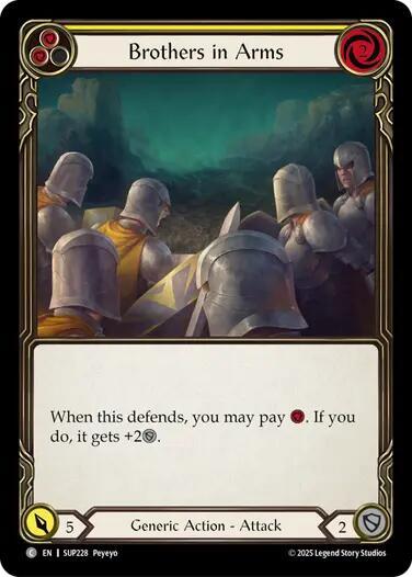 Brothers in Arms (Yellow) [SUP228] (Super Slam)
