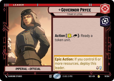 Governor Pryce - Tyrant of Lothal (11/264) (11/264) [Secrets of Power]