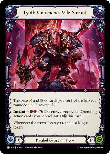 Lyath Goldmane, Vile Savant // Lyath Goldmane [SUP071//SUP072] (Super Slam)
