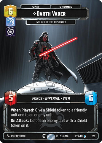 Darth Vader - Twilight of the Apprentice (152) (152) [Sector and Regional Promos: Season 1]