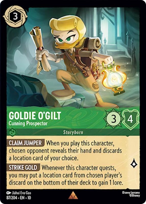 Goldie O'Gilt - Cunning Prospector (87/204) [Whispers in the Well]