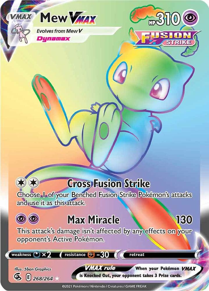 Mew VMAX (268/264) [Sword & Shield: Fusion Strike]