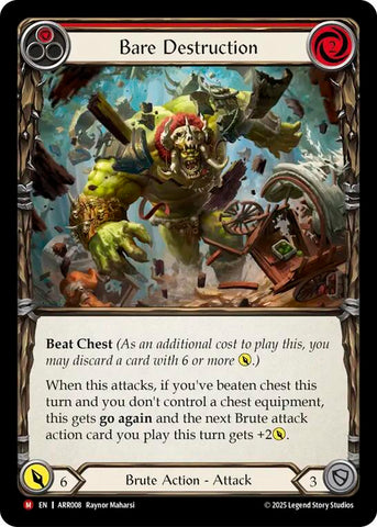 Bare Destruction [ARR008] (Armory Deck: Rhinar)