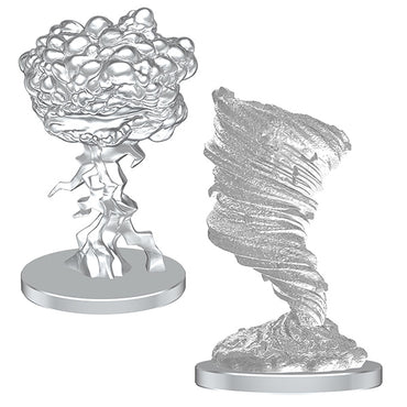 WizKids Deep Cuts Unpainted Miniatures: Living Thunderclap & Living Whirlwind