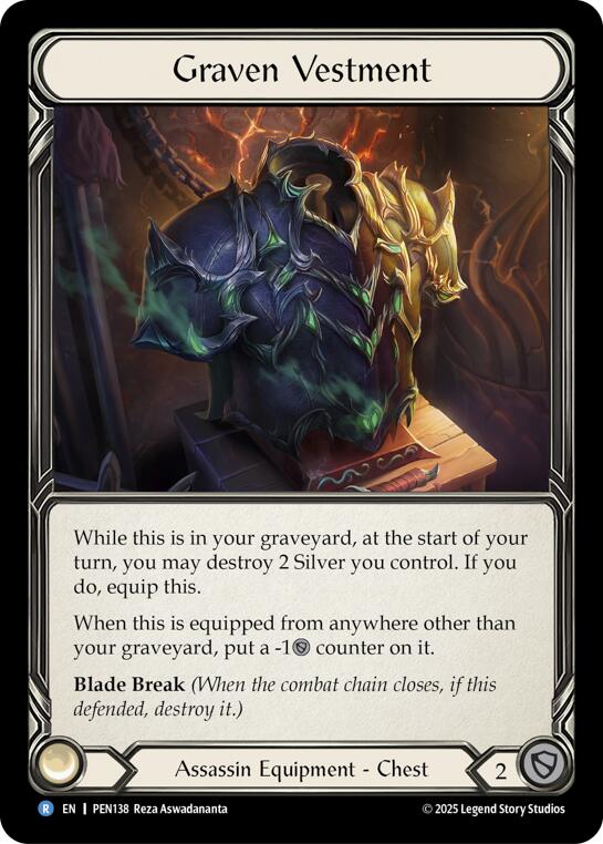 Graven Vestment [PEN138] (Compendium of Rathe)