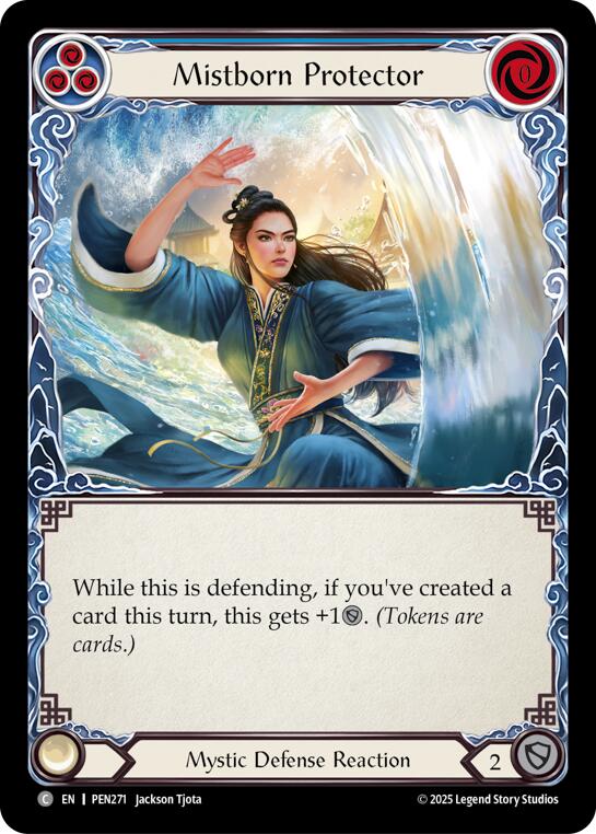 Mistborn Protector (Blue) (Regular) [PEN271] (Compendium of Rathe)