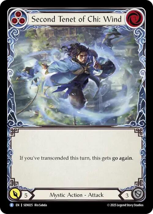 Second Tenet of Chi: Wind [SEN025] (GEM Pack 2)