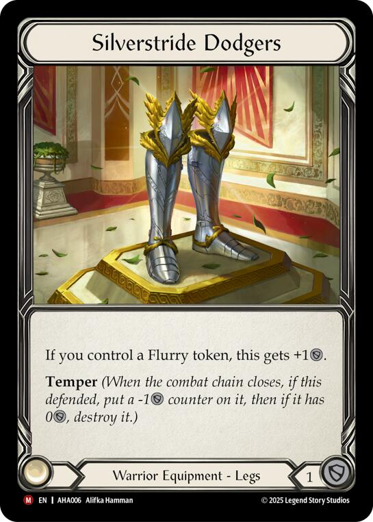 Silverstride Dodgers [AHA006] (Armory Deck Origins: Hala)  Rainbow Foil