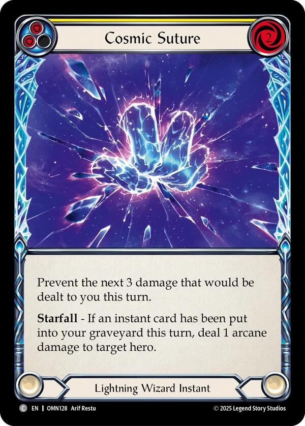 Cosmic Suture (Yellow) [OMN128] (Omens of the Third Age)