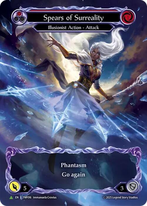 Spears of Surreality (Red) (Marvel) [TNP016] (Promo)  Rainbow Foil