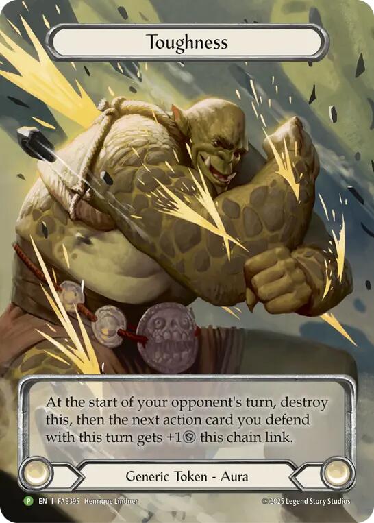 Toughness [FAB395] (Promo)  Cold Foil