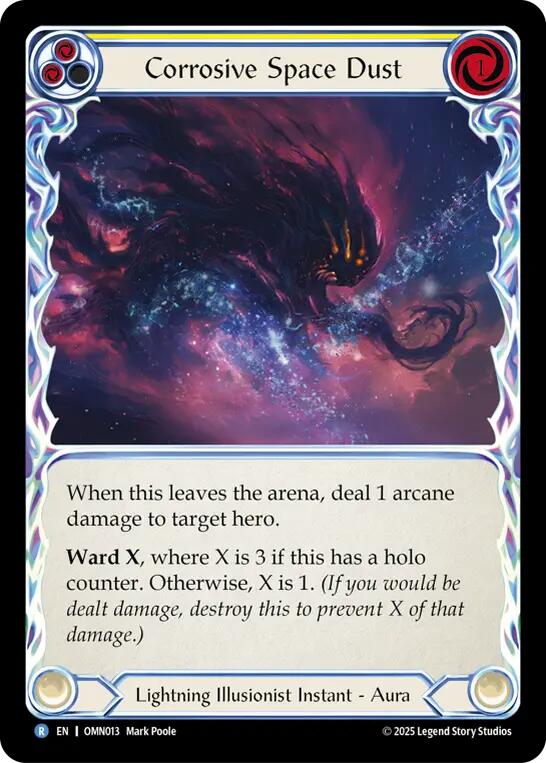 Corrosive Space Dust (Yellow) [OMN013] (Omens of the Third Age)