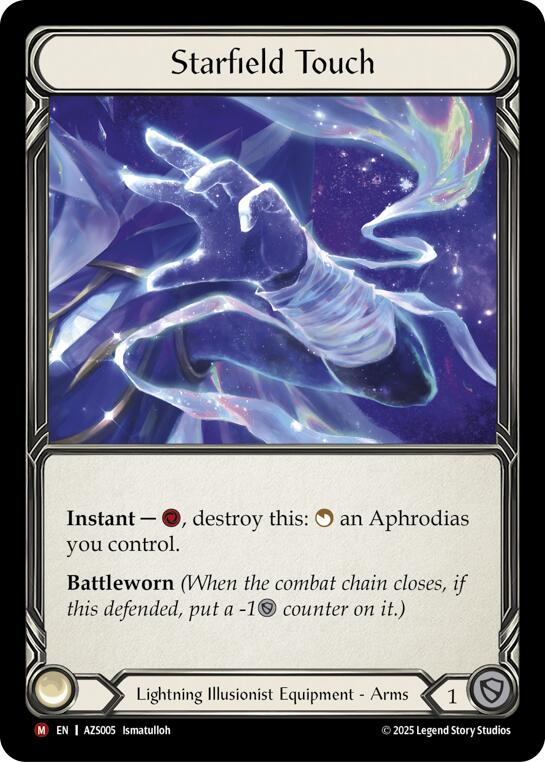 Starfield Touch [AZS005] (Armory Deck: Zyggy)  Rainbow Foil