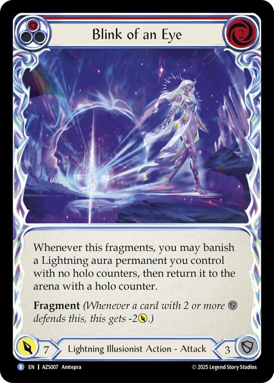 Blink Of An Eye (Red) [AZS007] (Armory Deck: Zyggy)