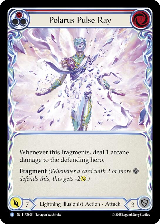 Polarus Pulse Ray (Red) [AZS011] (Armory Deck: Zyggy)