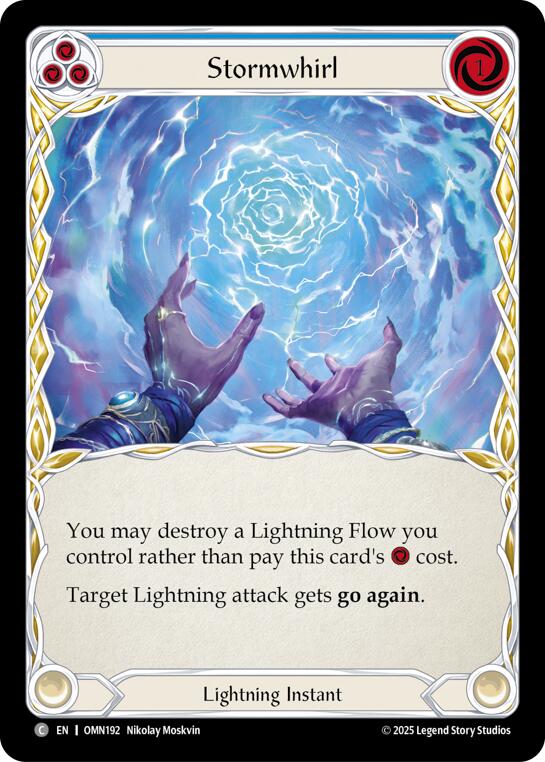 Stormwhirl (Blue) [OMN192] (Omens of the Third Age)