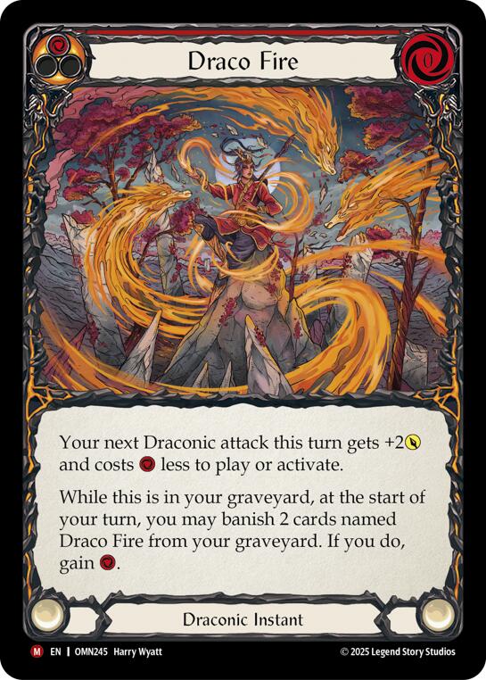 Draco Fire (Red) [OMN245] (Omens of the Third Age)