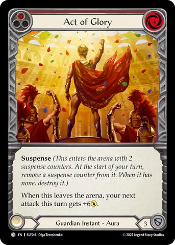 Act of Glory (Red) [SLY016] (Silver Age Chapter 3)