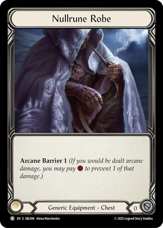 Nullrune Robe [SBL006] (Silver Age Chapter 3)