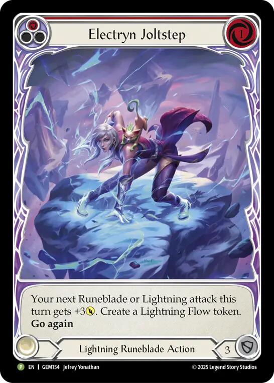 Electryn Joltstep (Red) [GEM154] (Gem Pack 5)
