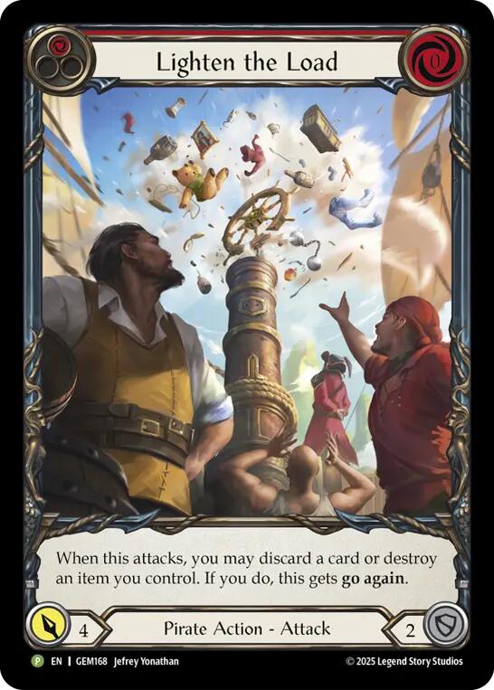 Lighten the Load (Red) [GEM168] (Gem Pack 5)