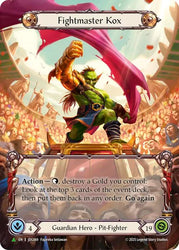 Fightmaster Kox (Marvel) [JDG069] (Promo)  Cold Foil