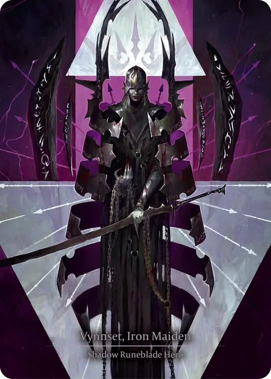 Vynnset, Iron Maiden (Marvel) [CON007] (Promo)  Cold Foil