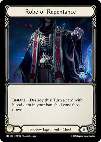 Robe of Repentance [IAR162] (Usurp the Shadow Throne Pre-Release Cards)  Cold Foil