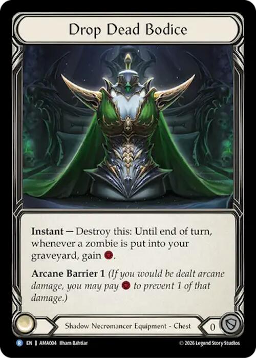 Drop Dead Bodice [AMA004] (Armory Deck: Malice)  Rainbow Foil