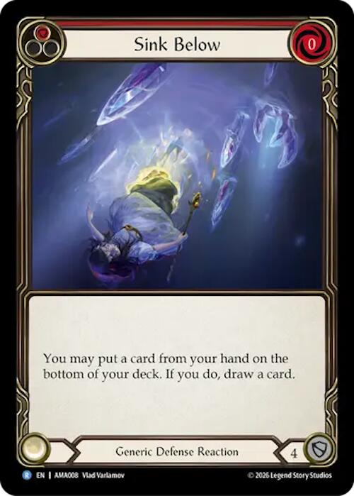 Sink Below [AMA008] (Armory Deck: Malice)
