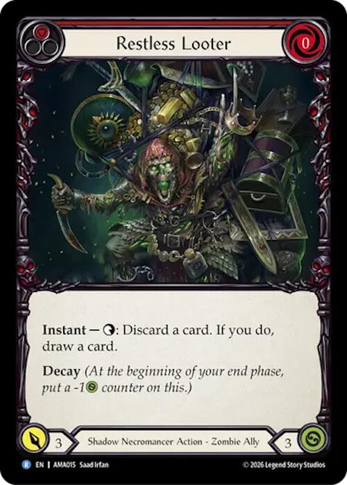 Restless Looter [AMA015] (Armory Deck: Malice)