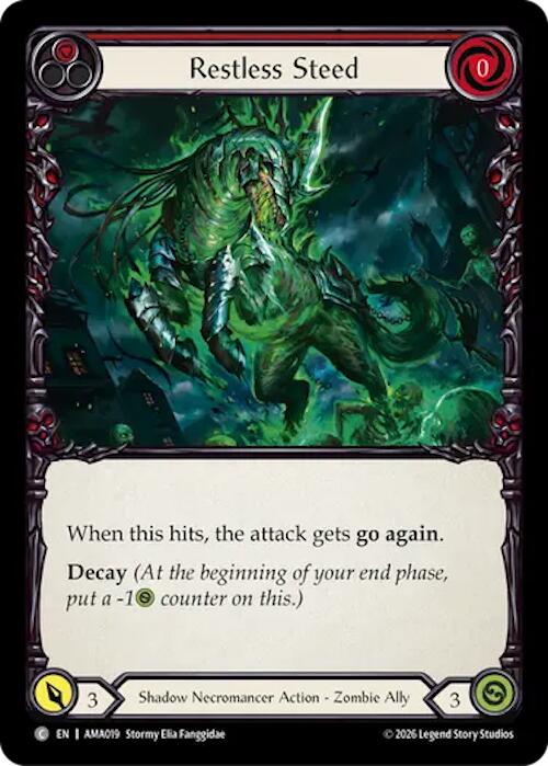 Restless Steed [AMA019] (Armory Deck: Malice)