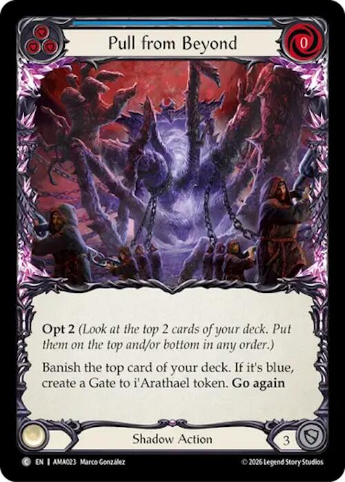 Pull from Beyond [AMA023] (Armory Deck: Malice)