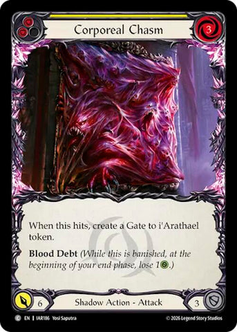 Corporeal Chasm (Yellow) [IAR186] (Usurp the Shadow Throne)