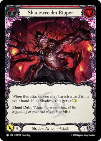 Shadowrealm Ripper (Red) [IAR197] (Usurp the Shadow Throne)