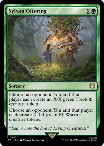 Sylvan Offering [The Lord of the Rings: Tales of Middle-Earth Commander]