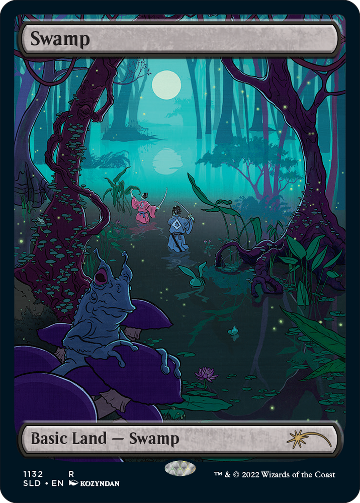 Swamp (1132) (Full-Art) [Secret Lair Drop Series]