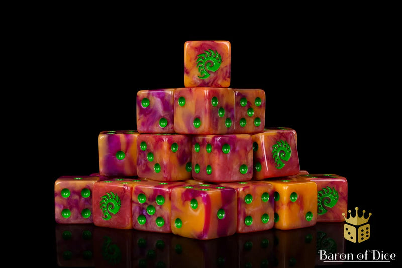 Alien - Orange & Green