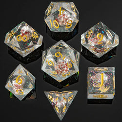 Captured Magic: Sharp Edge Inclusion Dice Set