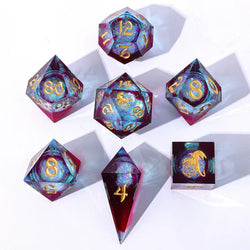 Captured Magic: Sharp Edge Inclusion Dice Set
